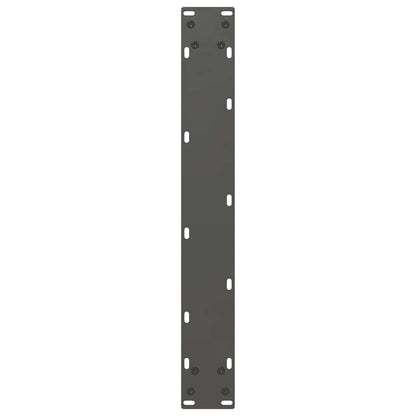 Bartafelpoten 2 st U-vormig 60x(100-101) cm staal antraciet