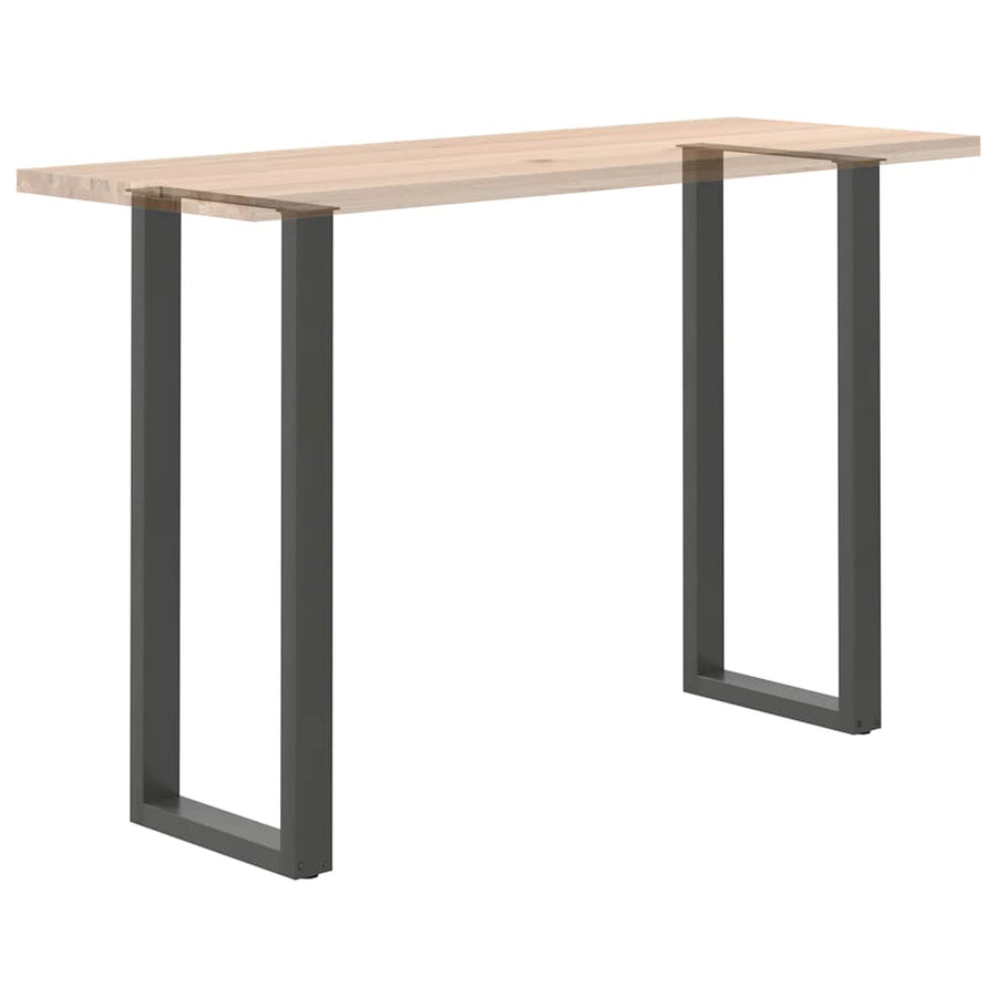 Bartafelpoten 2 st U-vormig 50x(110-111) cm staal antraciet