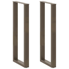 Bartafelpoten 2 st U-vormig 50x110 cm staal