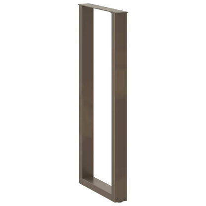 Bartafelpoten 2 st U-vormig 50x(110-111) cm staal naturel