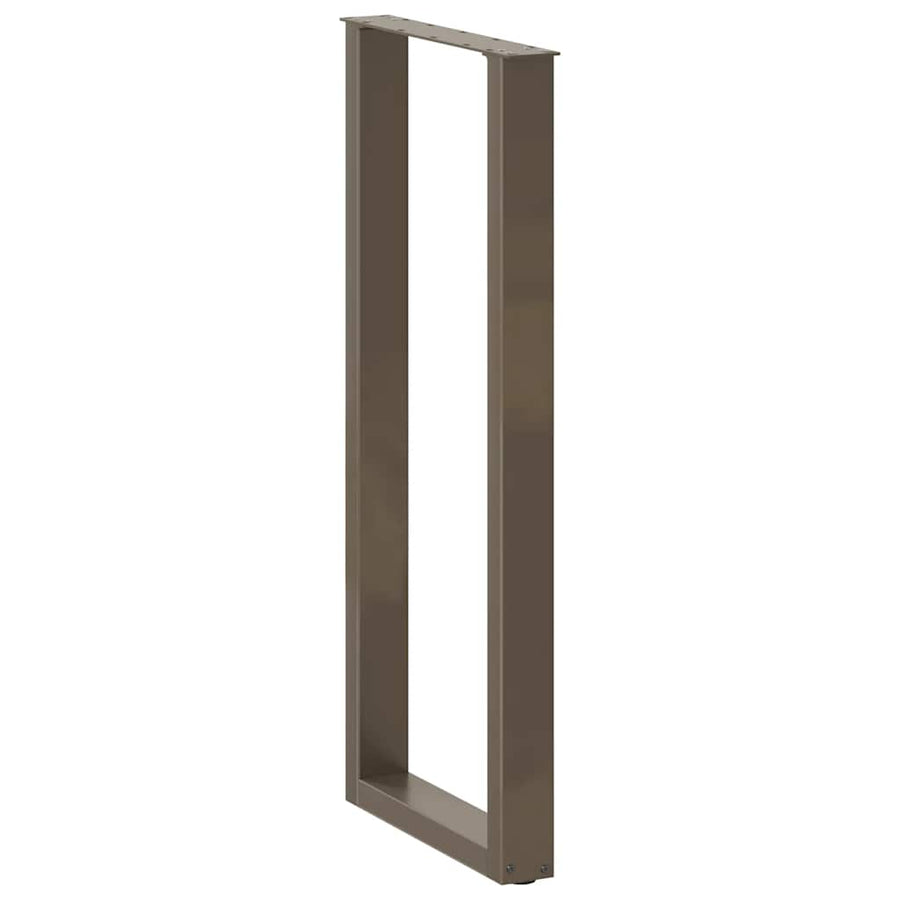Bartafelpoten 2 st U-vormig 50x(110-111) cm staal naturel