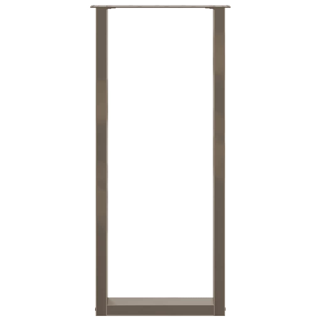 Bartafelpoten 2 st U-vormig 50x(110-111) cm staal naturel