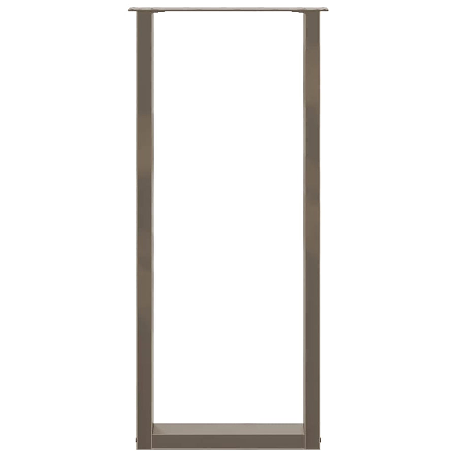 Bartafelpoten 2 st U-vormig 50x(110-111) cm staal naturel