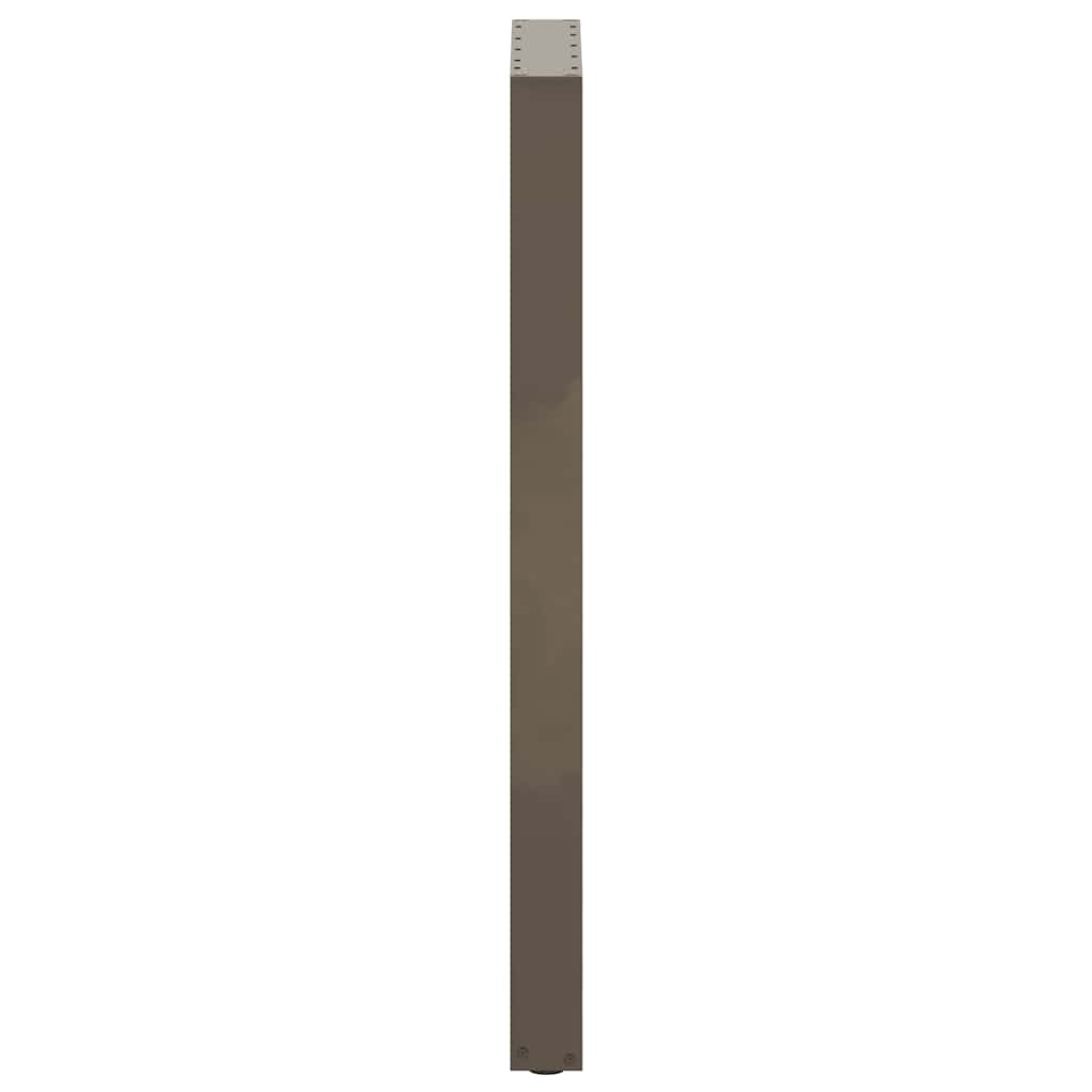 Bartafelpoten 2 st U-vormig 50x(110-111) cm staal naturel
