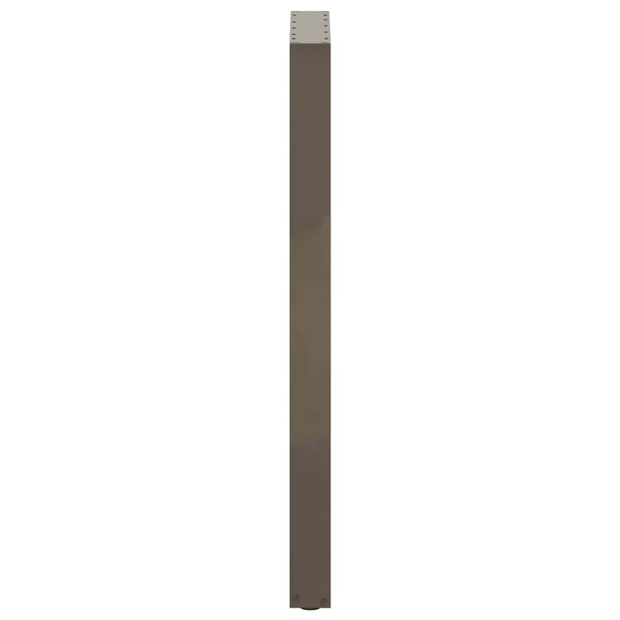 Bartafelpoten 2 st U-vormig 50x(110-111) cm staal naturel