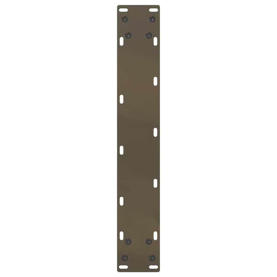 Bartafelpoten 2 st U-vormig 50x(110-111) cm staal naturel