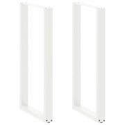 Bartafelpoten 2 st U-vormig 60x110 cm staal wit