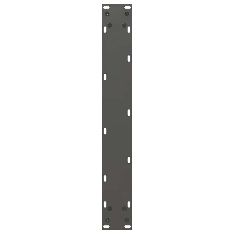 Salontafelpoten 2 st U-vormig 60x(110-111) cm staal antraciet