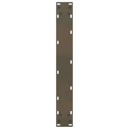 Salontafelpoten U-Vormig Staal Naturel 2 60 x (110-111) cm