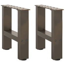 Salontafelpoten 30X (30-31) Cm Staal Staal Naturel 30 x (30-31) cm