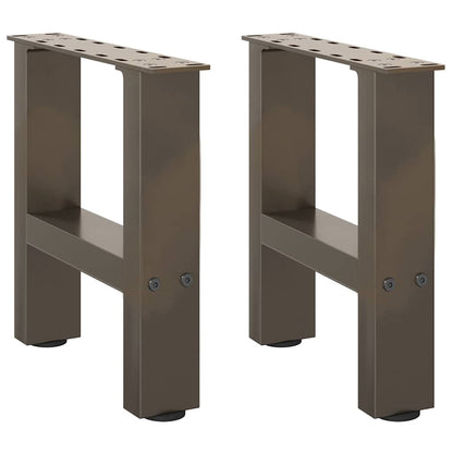 Salontafelpoten 30X (30-31) Cm Staal Staal Naturel 30 x (30-31) cm