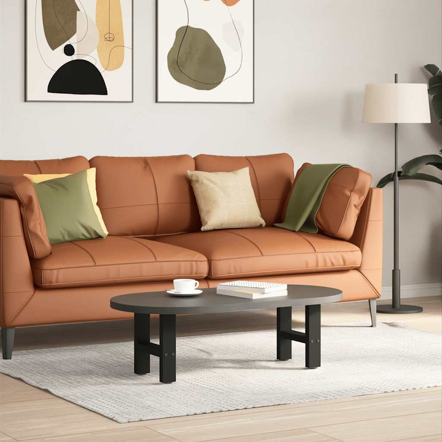 Salontafelpoten 2 st 30×40 cm staal zwart