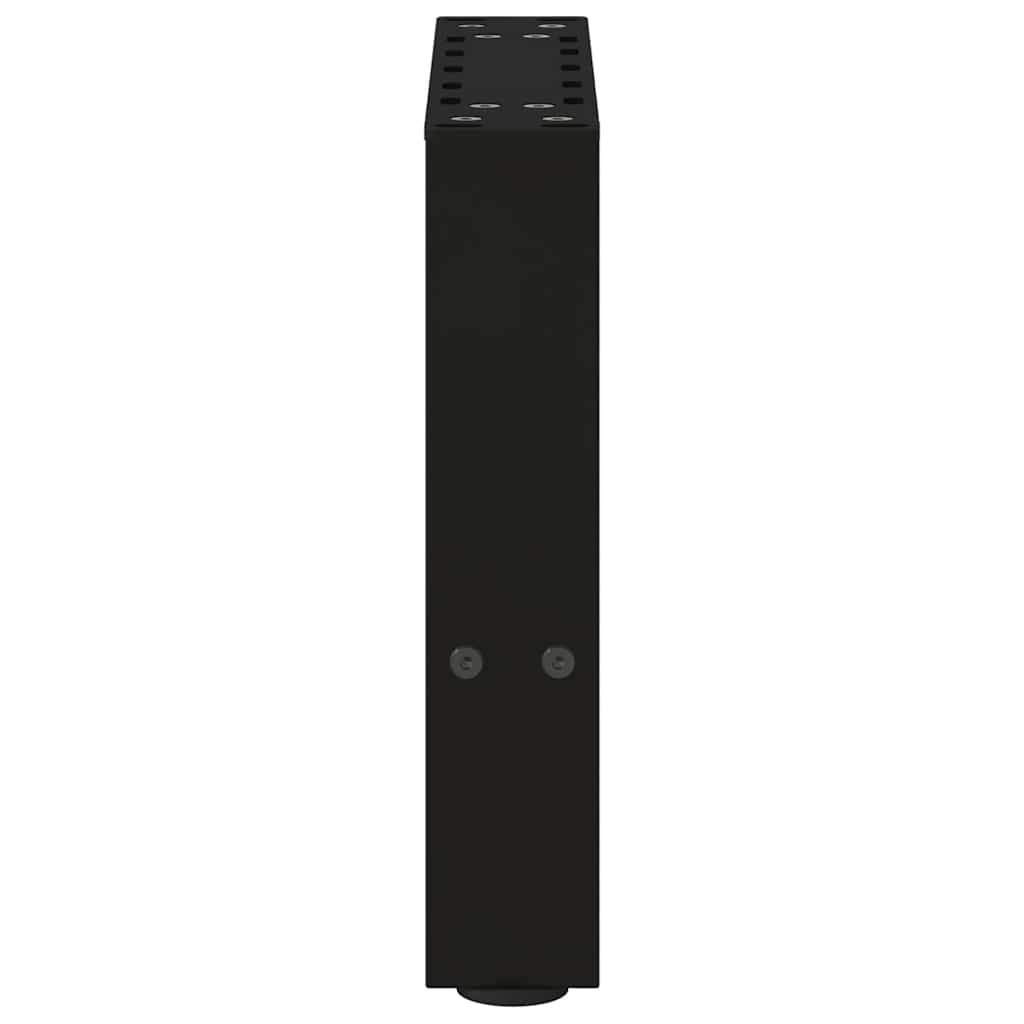 Salontafelpoten 2 st 30×40 cm staal zwart