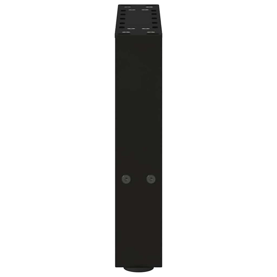 Salontafelpoten 2 st 30×40 cm staal zwart