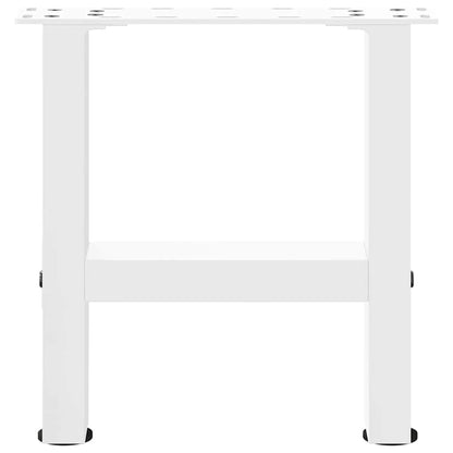 Salontafelpoten 2 st 30×40 cm staal wit