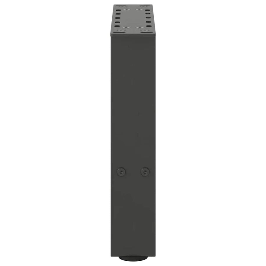 Salontafelpoten 2 st 30×40 cm staal antraciet