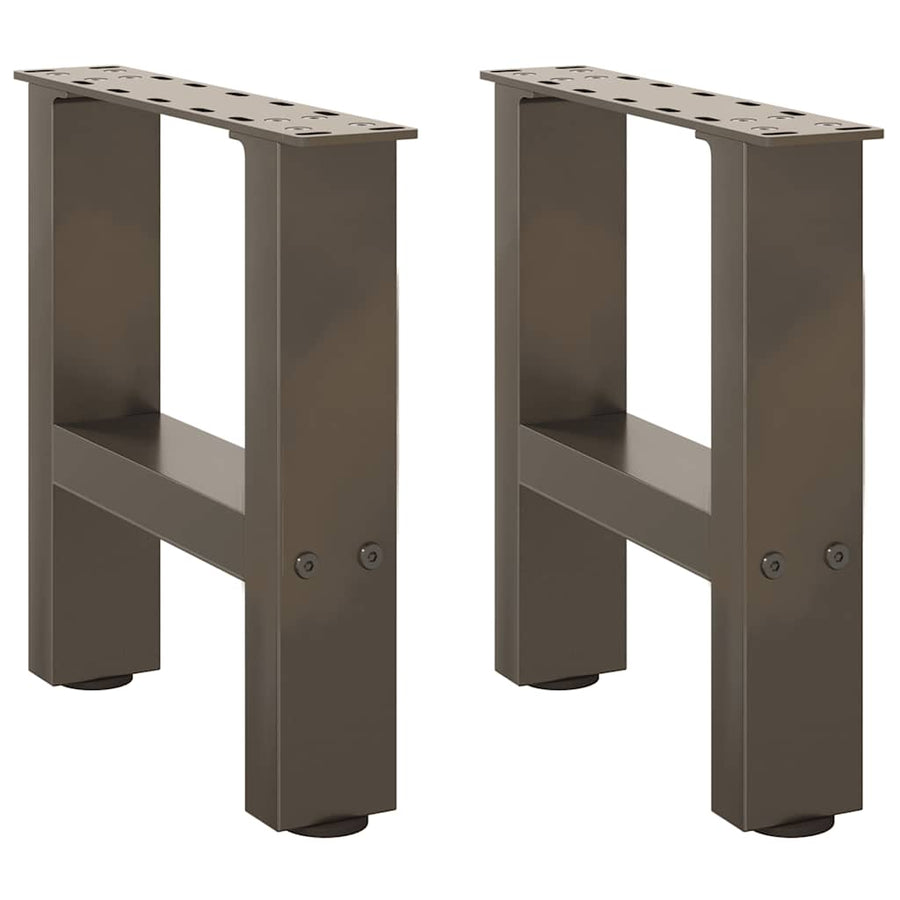 Salontafelpoten Staal Staal Naturel 40 x (30-31) cm