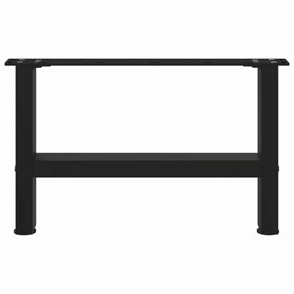 Salontafelpoten 2 st 30×50 cm staal zwart