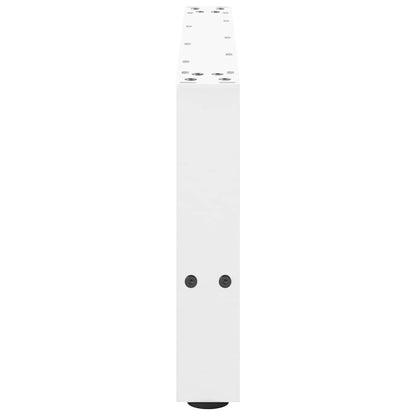Salontafelpoten 2 st 30×60 cm staal wit