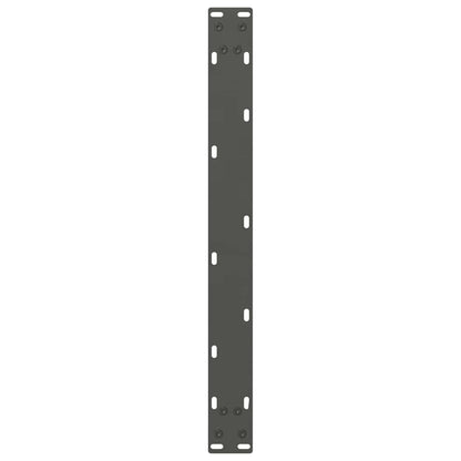 Salontafelpoten 2 st 30×60 cm staal antraciet
