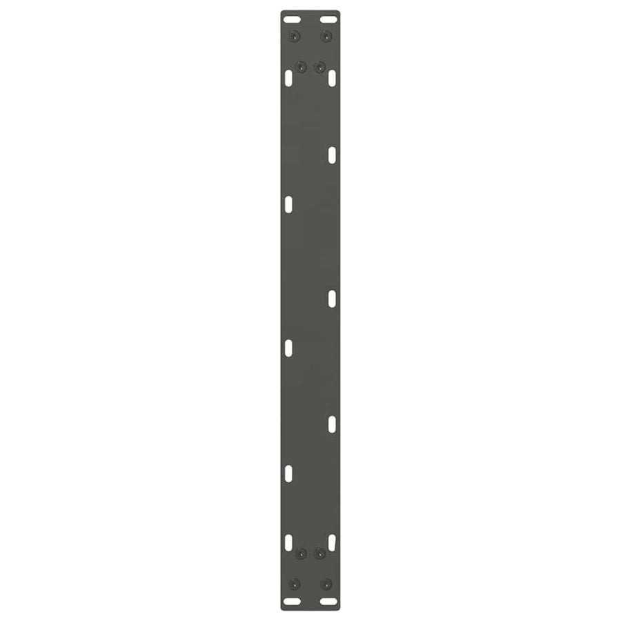 Salontafelpoten 2 st 30×60 cm staal antraciet