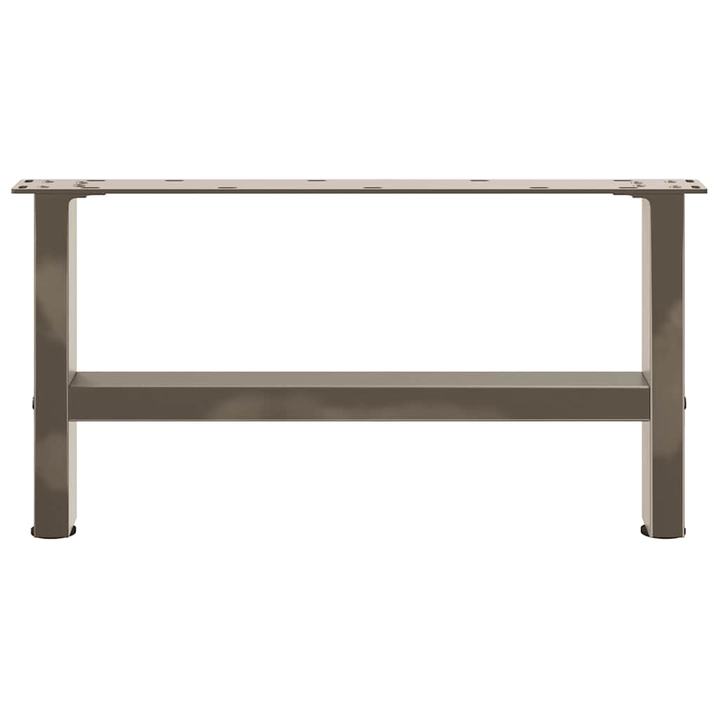 Salontafelpoten Staal Staal Naturel 60 x (30-31) cm