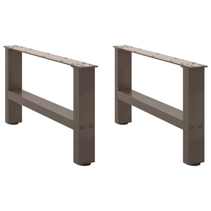 Salontafelpoten Staal 70X (30-31) Cm Staal Naturel 70 x (30-31) cm