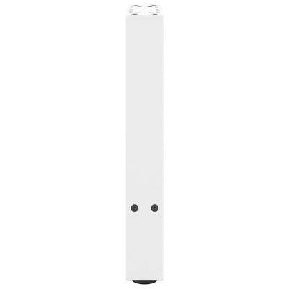Salontafelpoten 2 st 28x(42-43) cm staal wit