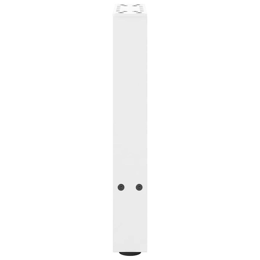 Salontafelpoten 2 st 28x(42-43) cm staal wit