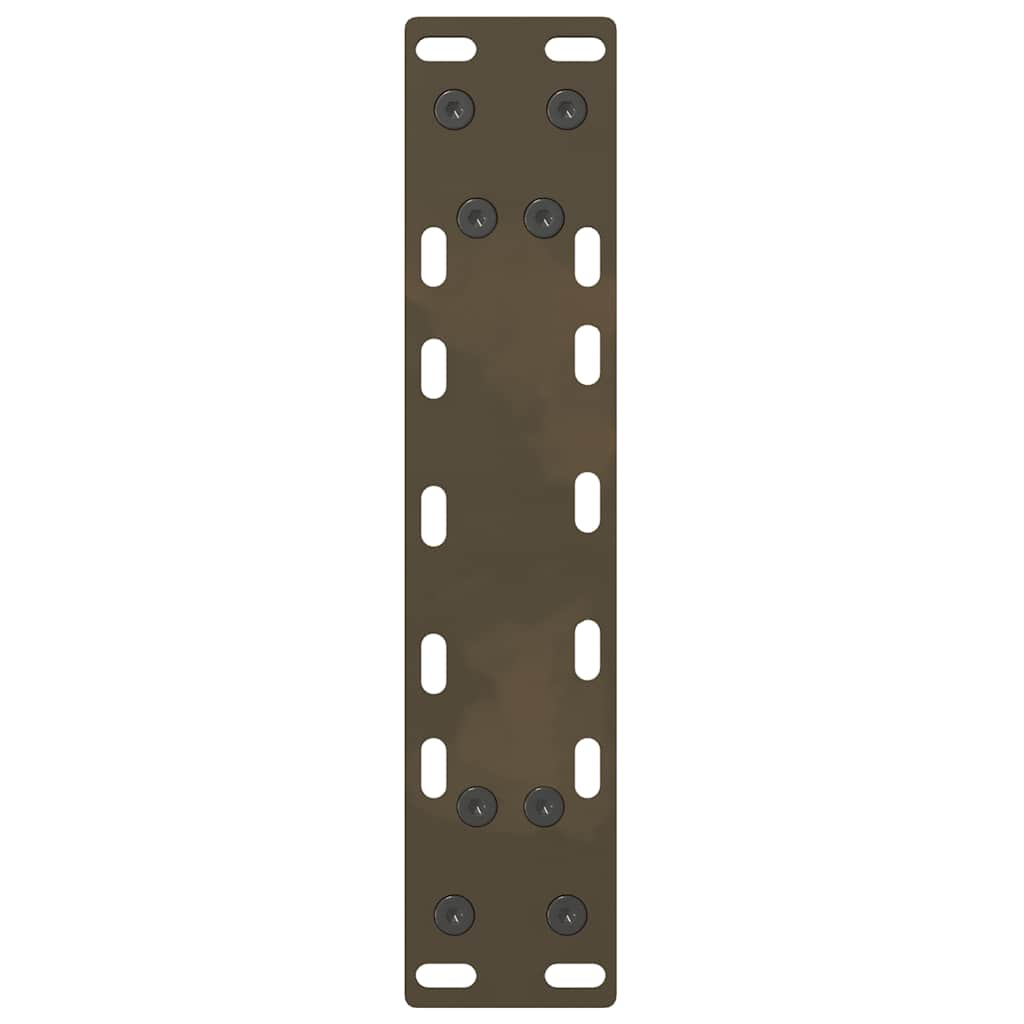 Salontafelpoten Staal Naturel 28 x (42-43) cm