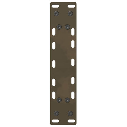 Salontafelpoten Staal Naturel 28 x (42-43) cm