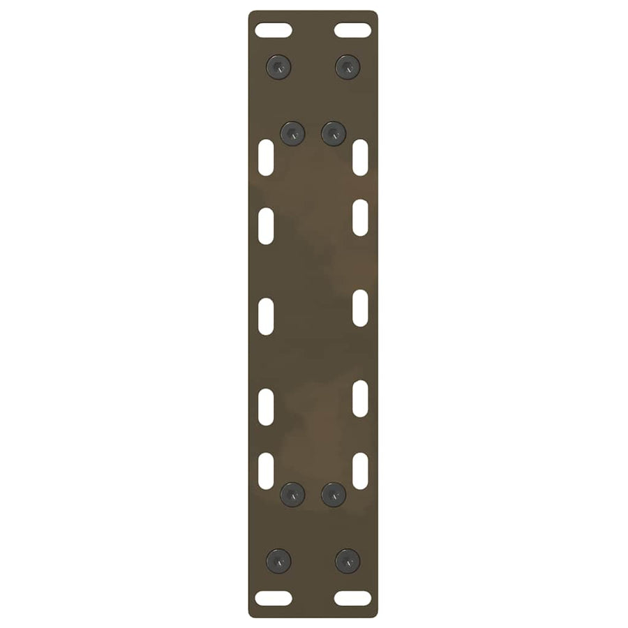Salontafelpoten Staal Naturel 28 x (42-43) cm