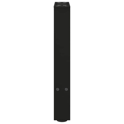 Salontafelpoten 2 st 38x(42-43) cm staal zwart