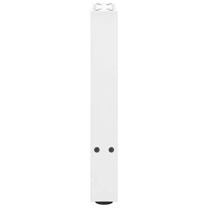 Salontafelpoten 2 st 38x(42-43) cm staal wit