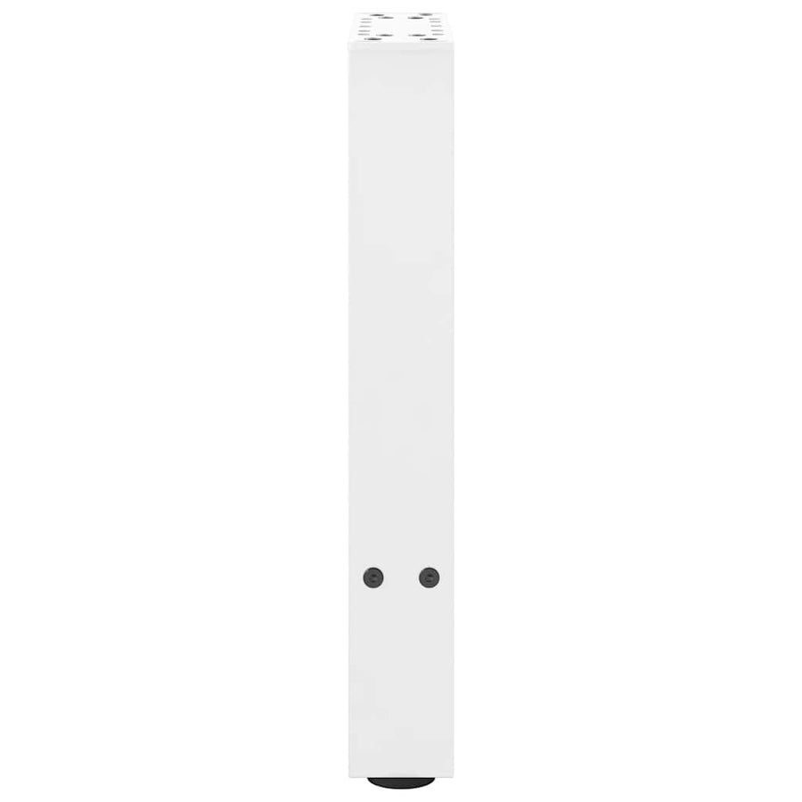 Salontafelpoten 2 st 38x(42-43) cm staal wit