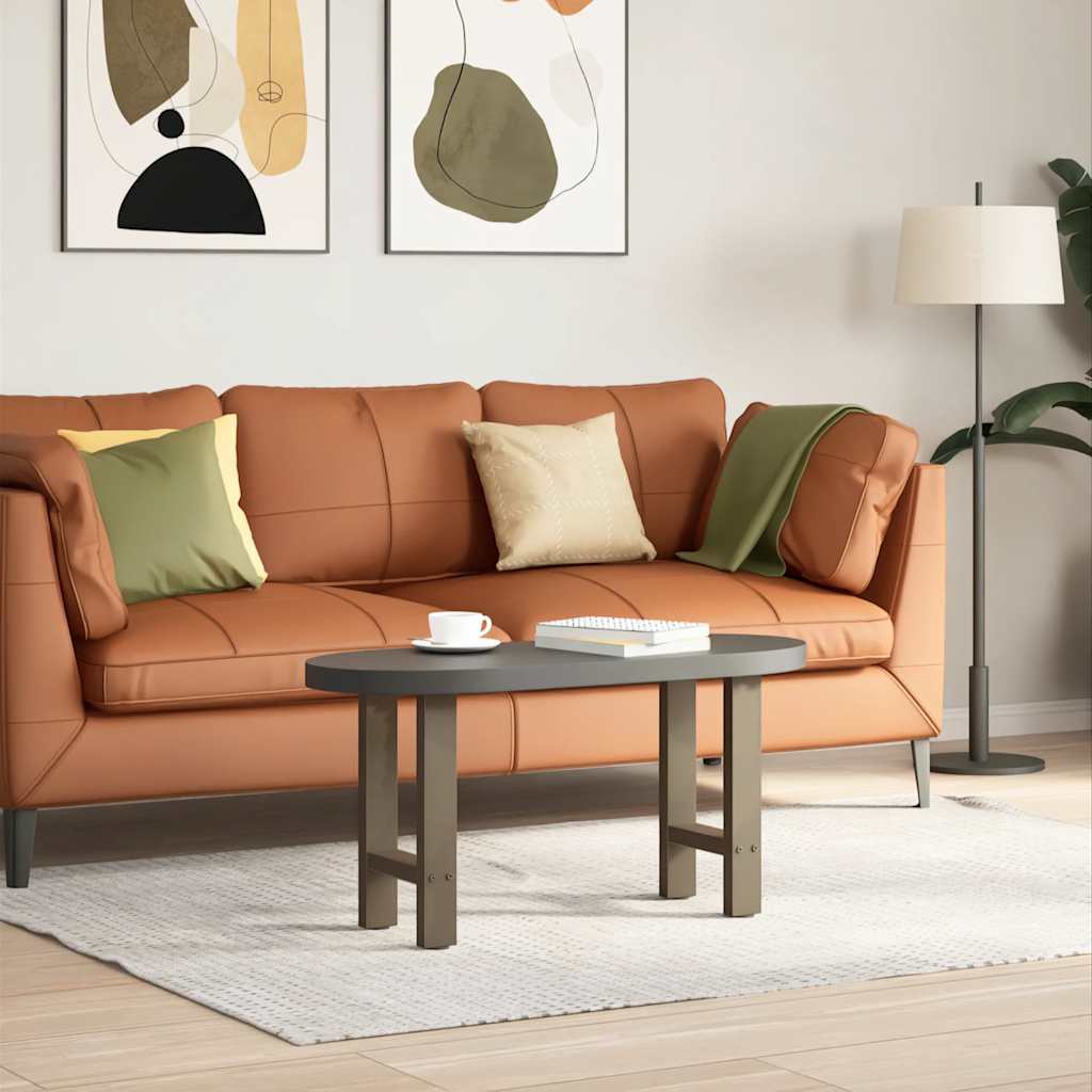 Salontafelpoten Staal Naturel 38 x (42-43) cm