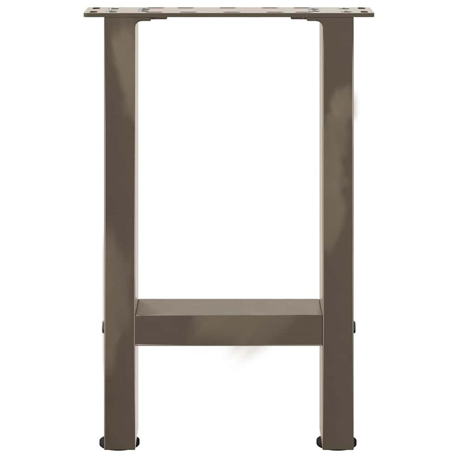 Salontafelpoten Staal Naturel 38 x (42-43) cm