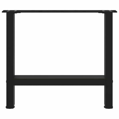 Salontafelpoten Staal Zwart 50 x (42-43) cm