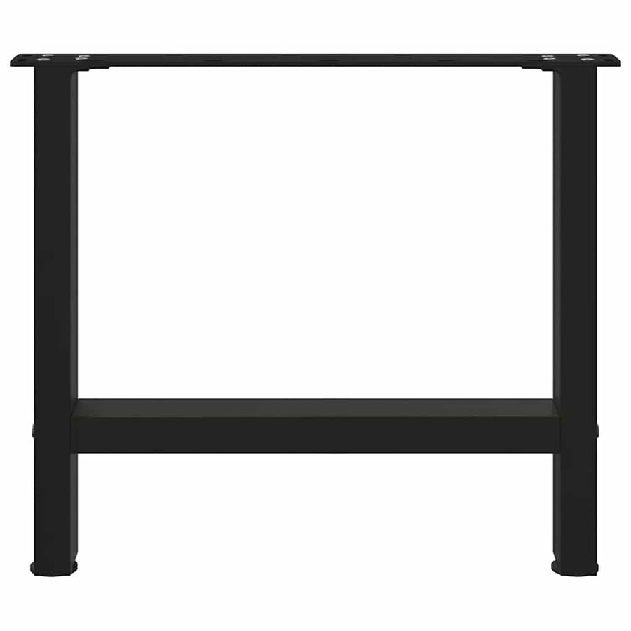 Salontafelpoten Staal Zwart 50 x (42-43) cm