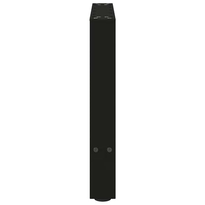 Salontafelpoten Staal Zwart 50 x (42-43) cm