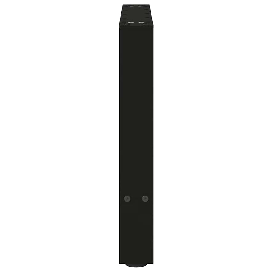 Salontafelpoten Staal Zwart 50 x (42-43) cm