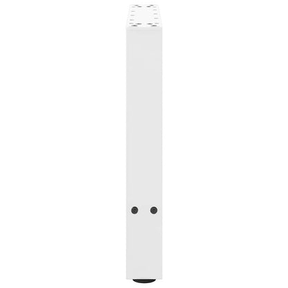 Salontafelpoten 2 st 42×50 cm staal wit