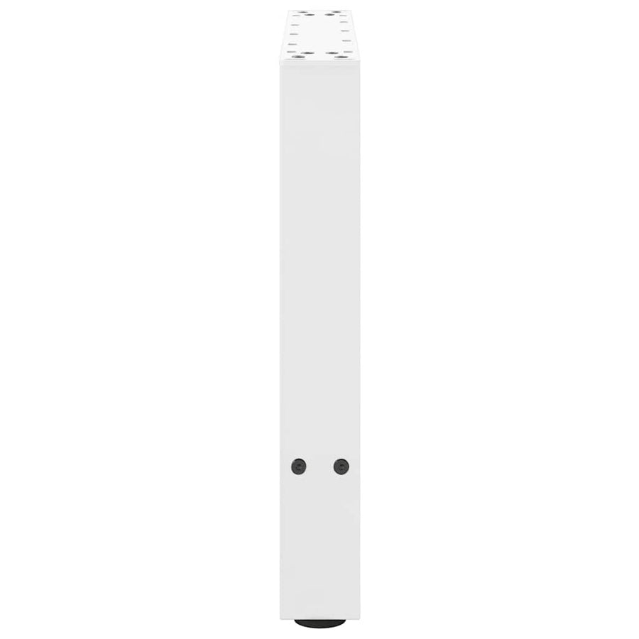 Salontafelpoten 2 st 42×50 cm staal wit