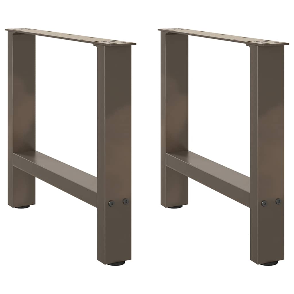 Salontafelpoten Staal Naturel 50 x (42-43) cm