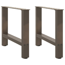 Salontafelpoten Staal Naturel 50 x (42-43) cm