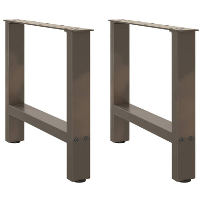Salontafelpoten Staal Naturel 50 x (42-43) cm
