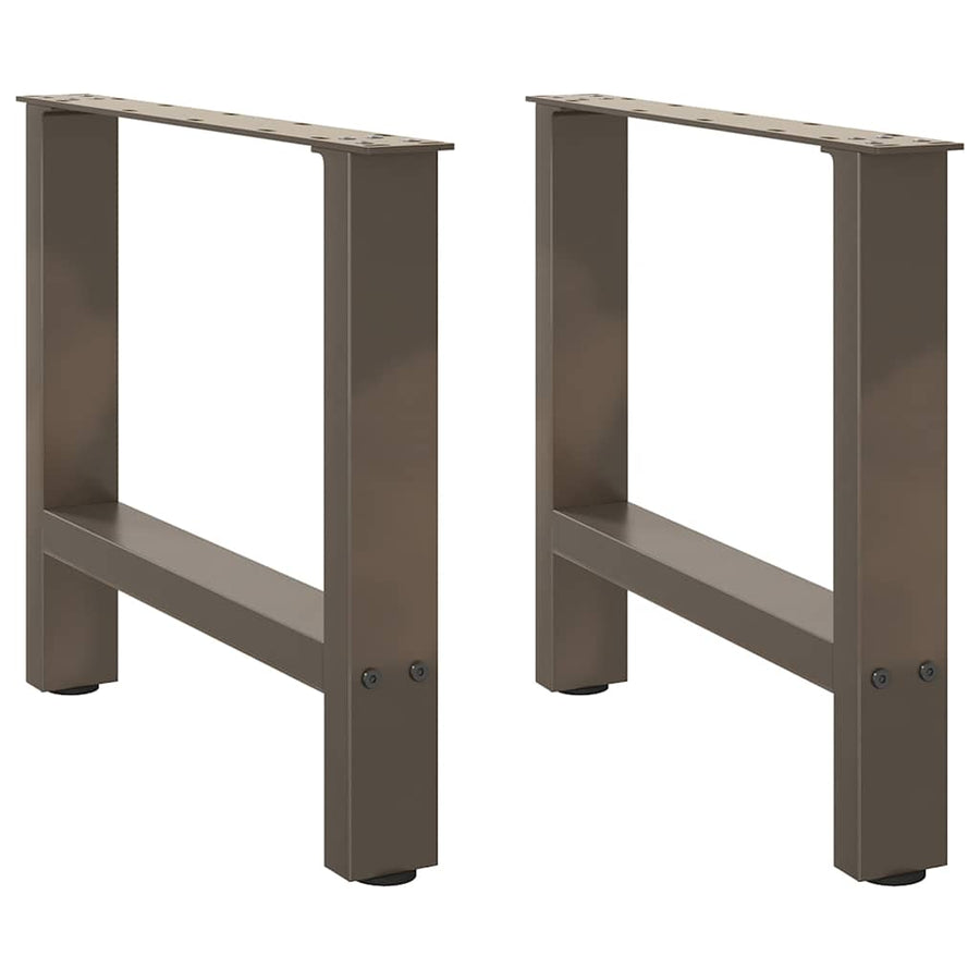 Salontafelpoten Staal Naturel 50 x (42-43) cm