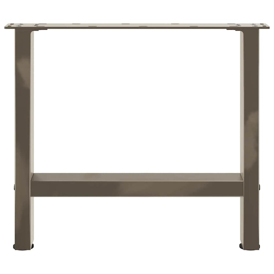 Salontafelpoten Staal Naturel 50 x (42-43) cm