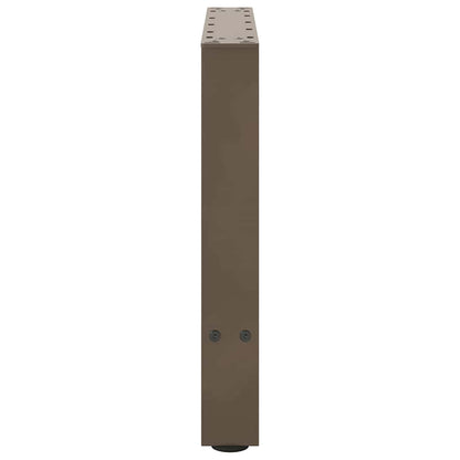 Salontafelpoten Staal Naturel 50 x (42-43) cm