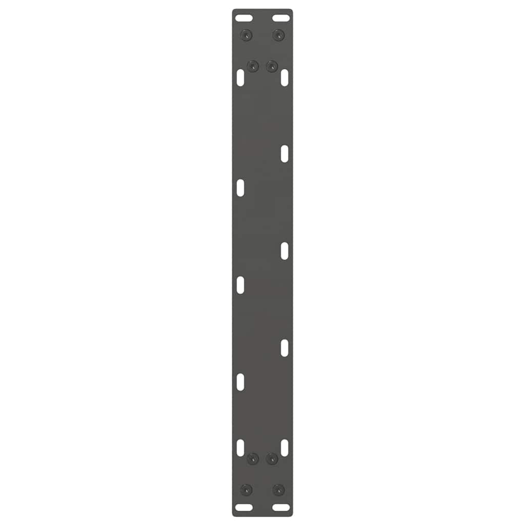 Salontafelpoten Staal Antraciet 60 x (42-43) cm